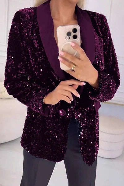 Botha™ Gwen - Glittering Christmas Blazer Jacket