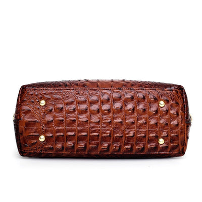 Botha™ | Miller  Stylish crocodile leather bag with handmade details