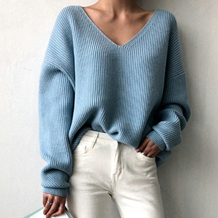 Botha™ Ximena - Soft layered knit sweater